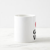 Ich liebe gute Visionen einfache Liebe Kaffee Tass Kaffeetasse (Mittel)