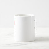 Ich liebe Hackenschmidt Kniebeugen Kaffeetasse (Mittel)