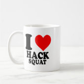 Ich liebe Hackenschmidt Kniebeugen Kaffeetasse (Links)