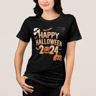 Ich Liebe Halloween 2024 T - Shirt der Frauen