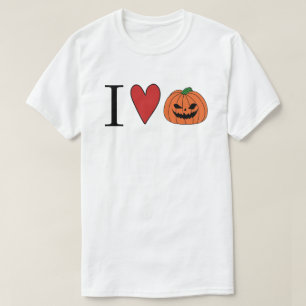 ich liebe halloween horror T-Shirt