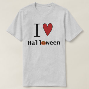 ich liebe halloween horror T-Shirt