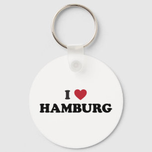 ich liebe Hamburg Deutschland Schlüsselanhänger