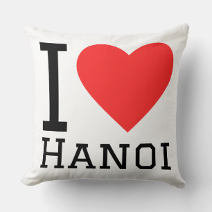 Ich liebe Hanoi Kissen