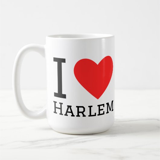 Ich liebe Harlem Kaffeetasse (Links)