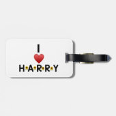 ICH LIEBE HARRY GEpäCKANHäNGER (Rückseite horizontal)