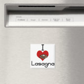 Ich Liebe-Hass-Lasagne Magnet (In Situ (Geschirrspüler))