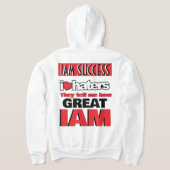 ICH LIEBE HASSER HOODIE (AblageHinten)