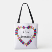 Ich Liebe Hausschule, Kinderherberge Tasche (Rückseite)