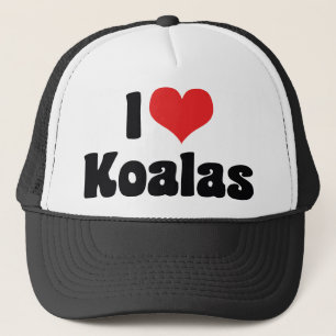 Ich liebe Heart Koalas - Koala-Bären-Freunde Truckerkappe