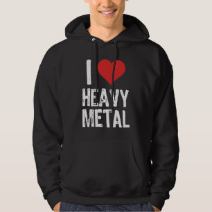 Ich liebe Heavy Metal Hoodie