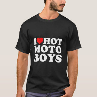 Ich liebe heiße Moto T-Shirt