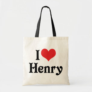 Ich liebe Henry Tragetasche