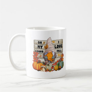 Ich liebe Herbst-Gnom Personalisiert Kaffeetasse