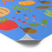 Ich Liebe Herbst! Poster (Ecke)