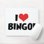 Ich Liebe Herz Bingo! - Bingo Lovers Mousepad (Mit Mouse)