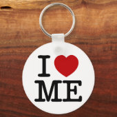 Ich Liebe Herz Ich selbst Wertschätzung Selbstvert Schlüsselanhänger (Vorderseite)