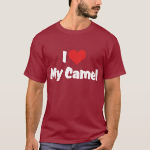 Ich liebe Herz mein Kamel T-Shirt