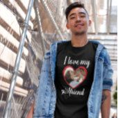 Ich Liebe Herz meine Freundin benutzerdefinierte F T-Shirt