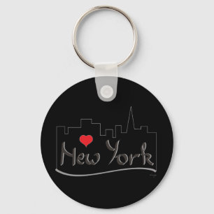 Ich liebe (Herz) New York, New York Schlüsselanhänger