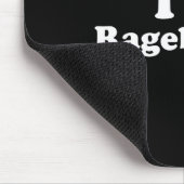 Ich liebe Herz Ragebaiters Mousepad (Ecke)