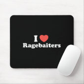 Ich liebe Herz Ragebaiters Mousepad (Mit Mouse)