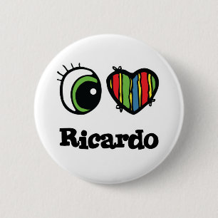 Ich liebe (Herz) Ricardo Button