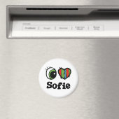 Ich liebe (Herz) Sofie Magnet (In Situ (Geschirrspüler))