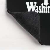 Ich liebe Herz Washington Dc District Of Columbia Mousepad (Ecke)