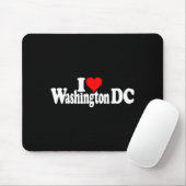 Ich liebe Herz Washington Dc District Of Columbia Mousepad (Mit Mouse)