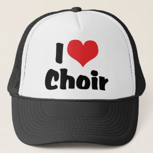 Ich liebe Herzchor Truckerkappe
