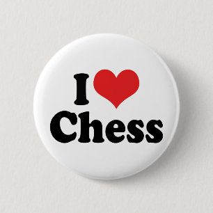 Ich liebe Herzschach Button