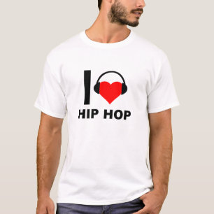 Ich liebe Hip Hop Lustiges T-Shirt