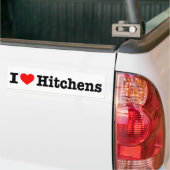"ICH LIEBE HITCHENS " AUTOAUFKLEBER (Auf Lkw)