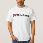 "ICH LIEBE HITCHENS " T-Shirt (Vorderseite)