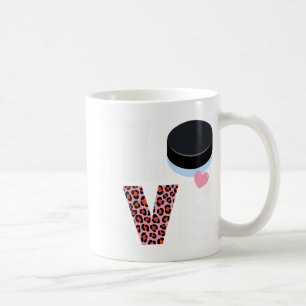 Ich liebe Hockey Frauen- oder Mädchen-Hockey Kaffeetasse