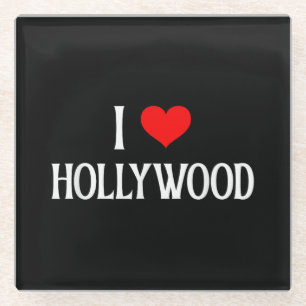 Ich liebe Hollywood Ich liebe Hollywood Urlaubsrei Glasuntersetzer