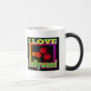 Ich LIEBE Hollywood Palmen in der Box Tasse Cup