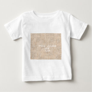 Ich Liebe Holz wird braun Hakuna Matata Baby T-shirt