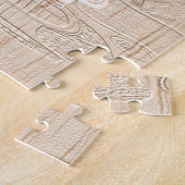 Ich Liebe Holz wird braun Hakuna Matata Puzzle (Seite)