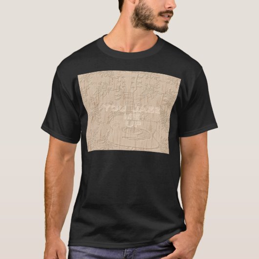 Ich Liebe Holz wird braun Hakuna Matata T-Shirt (Vorderseite)