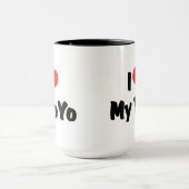 Ich Liebe höre mein JoYo Tasse (Zentrum)