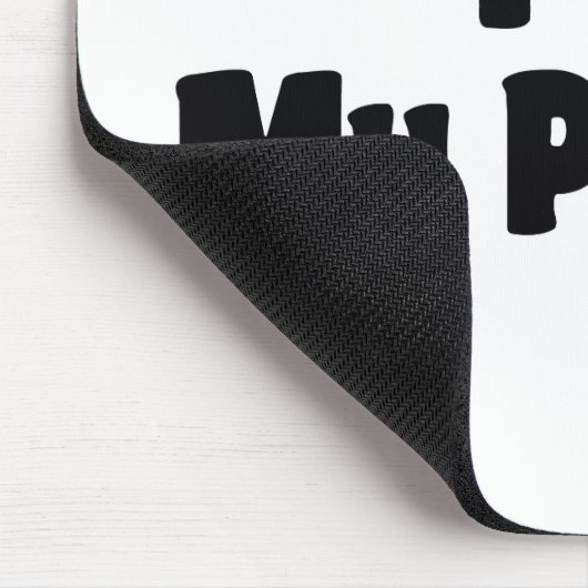 Ich Liebe höre meinen Papagei - Vogel Lover Mousepad (Ecke)