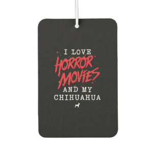 Ich Liebe Horror-Filme und mein Hundebesitzer von Autolufterfrischer
