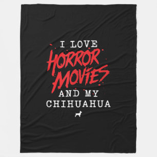 Ich Liebe Horror-Filme und mein Hundebesitzer von Fleecedecke