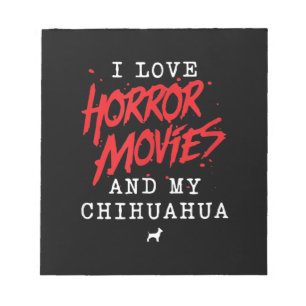 Ich Liebe Horror-Filme und mein Hundebesitzer von  Notizblock