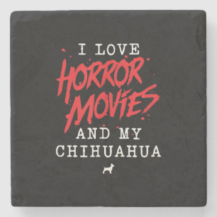 Ich Liebe Horror-Filme und mein Hundebesitzer von Steinuntersetzer