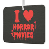 Ich Liebe Horror Movies Bloody Halloween Autolufterfrischer (Links)
