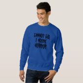 Ich liebe Horror Sweatshirt (Vorne ganz)