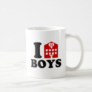 Ich liebe Hotelboys Kaffeetasse